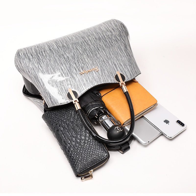 Large Capacity Tote Bag for Women Mother's Day Gift Middle-Aged Mom Shoulder Handbag, Versatile Elegant Purse with Spacious Design