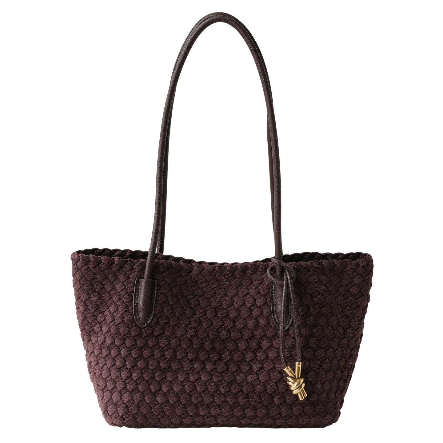 Velvet Woven Underarm Bag for Women Fall Winter Commuter Shoulder Handbag, Luxurious Textured Purse with Large Capacity Versatile Style