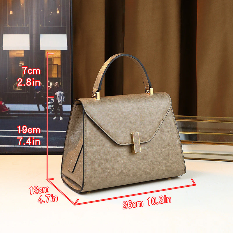 New Arrival Kelly-Inspired Commuter Tote Bag for Women, An Elegant Top-Handle Crossbody Shoulder Small Square Handbag with Trendy Design 9253