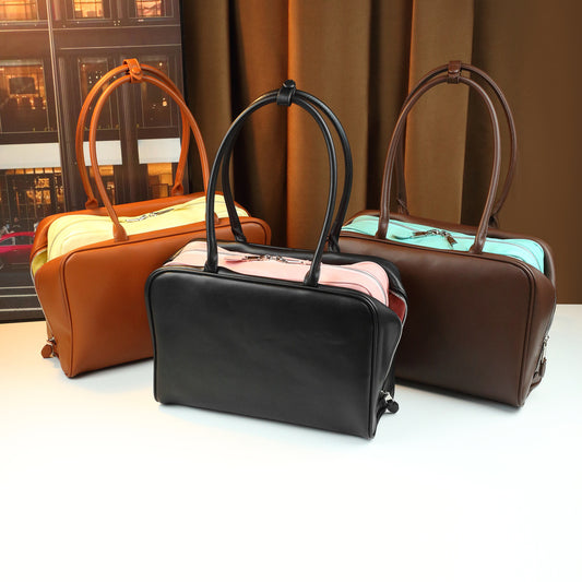 Vintage Pillow Underarm Bag for Women Large Capacity Spring Summer Shoulder Handbag, Premium Minimalist Purse with Timeless Style