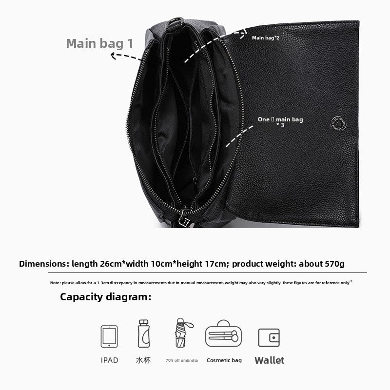 New Arrival Croc-Effect Genuine Leather Shoulder Bag for Women, A Stain-Resistant Durable Small Square Commuter Handbag with Premium Design