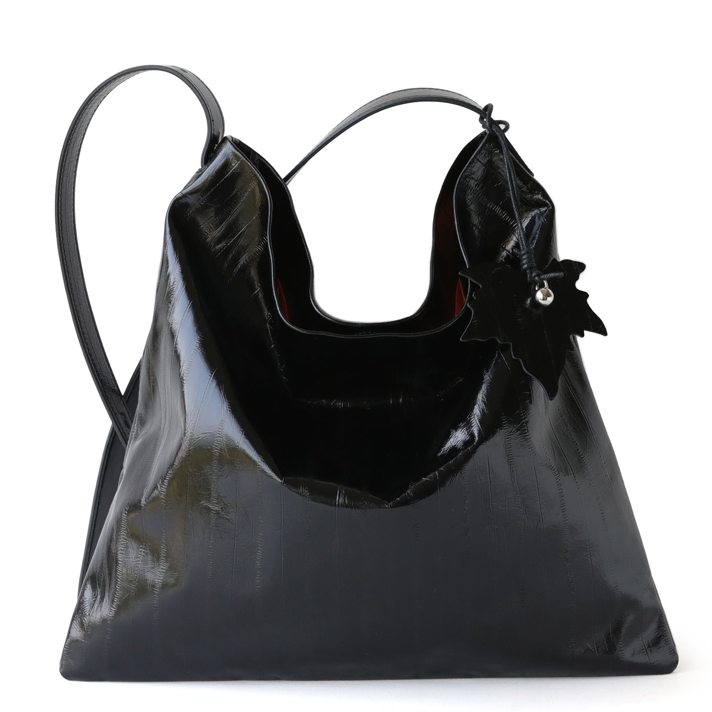 Top Layer Leather Slouchy Underarm Tote Bag for Women Relaxed Shoulder Crossbody Handbag, Versatile Minimalist Purse with Premium Soft Texture