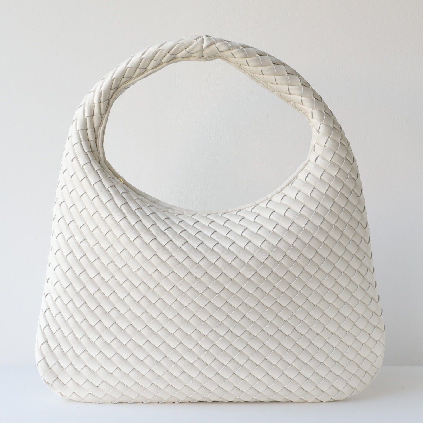 Handwoven Hobo Dumpling Bag for Women Genuine Leather Shoulder Underarm Handbag, Versatile Spring Summer Purse with Artisan Texture