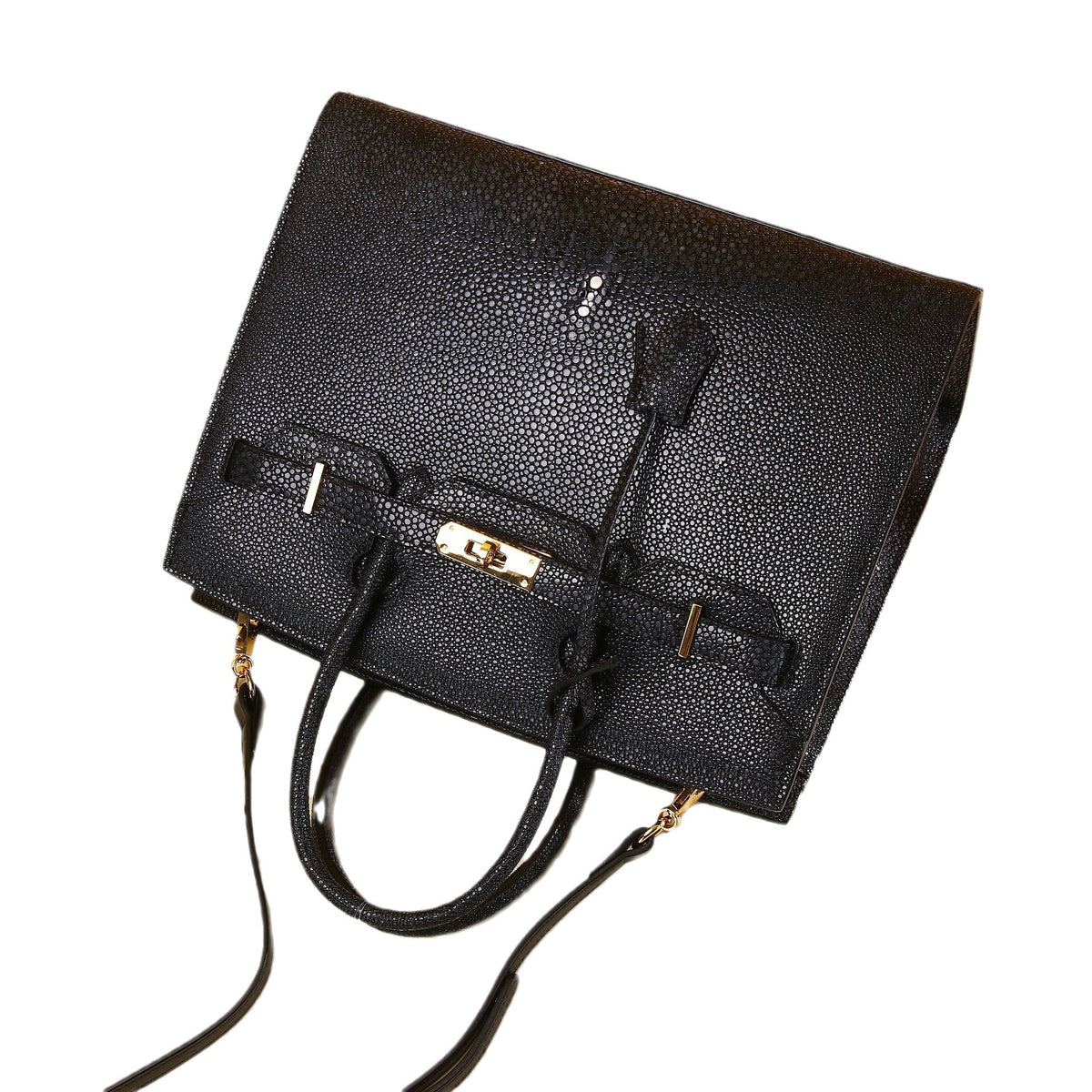 Chic Smooth Pearl-Embossed Birkin-Inspired 30 Tote Bag for Women, Classic Large Capacity Top-Handle Handbag with Timeless Style, Versatile Everyday Purse