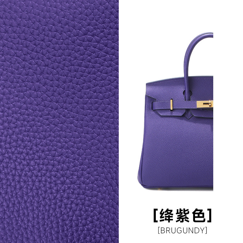 Chic Top-Layer Cowhide Birkin & Kelly-Inspired Tote Bag for Women, Premium Genuine Leather Large Capacity Top-Handle Crossbody Shoulder Handbag with Sophisticated Design, Ideal Commuter Purse