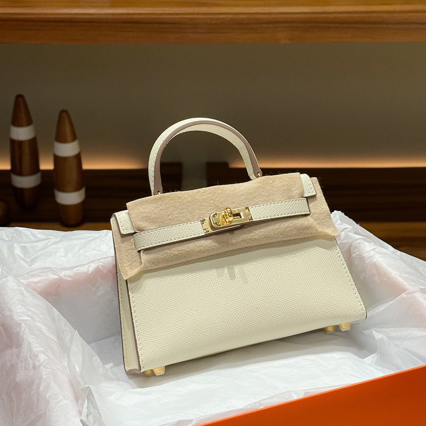 Genuine Leather Palm Pattern 2nd Gen Kelly-Style Handbag for Women, Gold & Silver Hardware Top Handle Shoulder Crossbody Purse, Fashionable Bag for Ladies