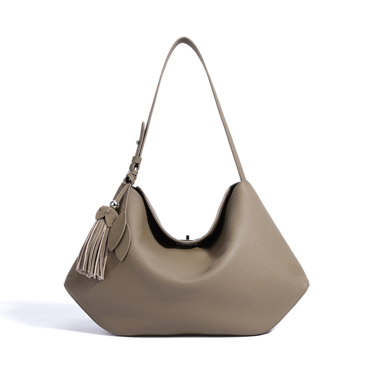 Large Capacity Vintage Cowhide Work Tote, Versatile Fashionable Top Handle Shoulder Handbag, Premium Leather Bag for Women