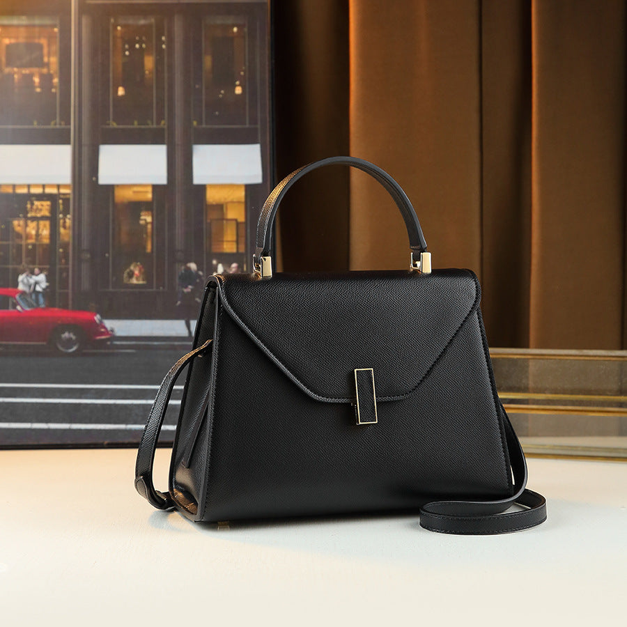 New Arrival Kelly-Inspired Commuter Tote Bag for Women, An Elegant Top-Handle Crossbody Shoulder Small Square Handbag with Trendy Design 9253