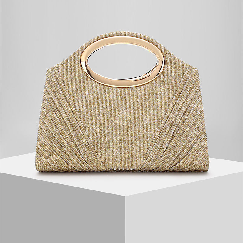 Vintage Evening Clutch for Women, New Wedding Banquet Shoulder Crossbody Purse, Light Luxury Handbag for Ladies