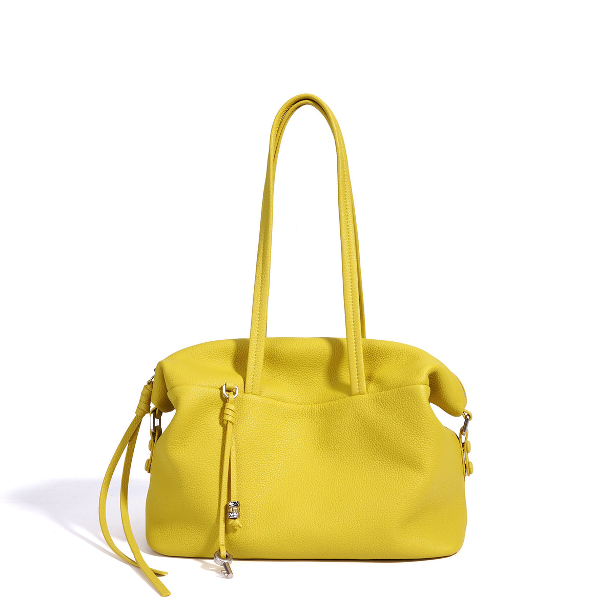 Niche Korean Style Genuine Leather Commute Bag, Premium Large Capacity Shoulder Crossbody Top Handle Purse, Versatile Handbag for Women