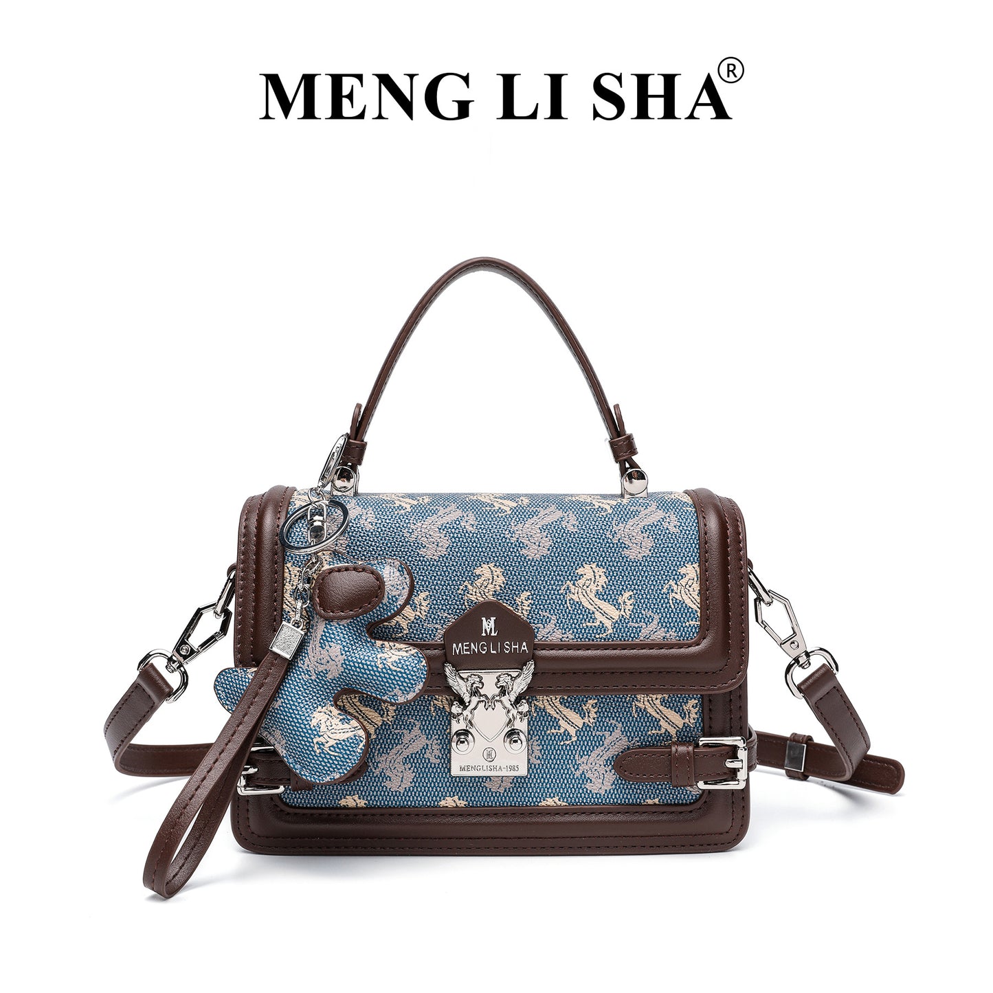 Niche Vintage Embroidered Small Square Bag, Premium Commute Shoulder Crossbody Top Handle Purse, Trendy Versatile Handbag for Women