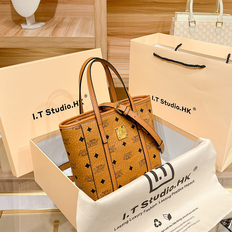 Genuine Leather Basket Bag for Women, New Fall Winter Trendy Shoulder Crossbody Top Handle Purse, Casual Everyday Handbag for Ladies