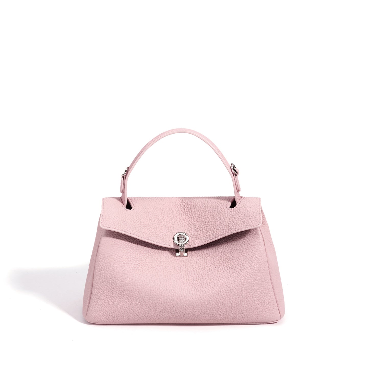 Korean Minimalist Design Leather Shoulder Bag, Niche Crossbody Top Handle Purse, Versatile Work Bag for Women