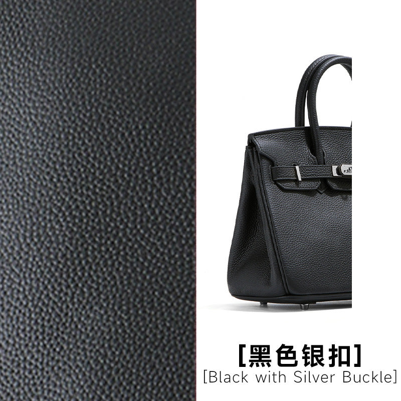 Chic Top-Layer Cowhide Birkin & Kelly-Inspired Tote Bag for Women, Premium Genuine Leather Large Capacity Top-Handle Crossbody Shoulder Handbag with Sophisticated Design, Ideal Commuter Purse
