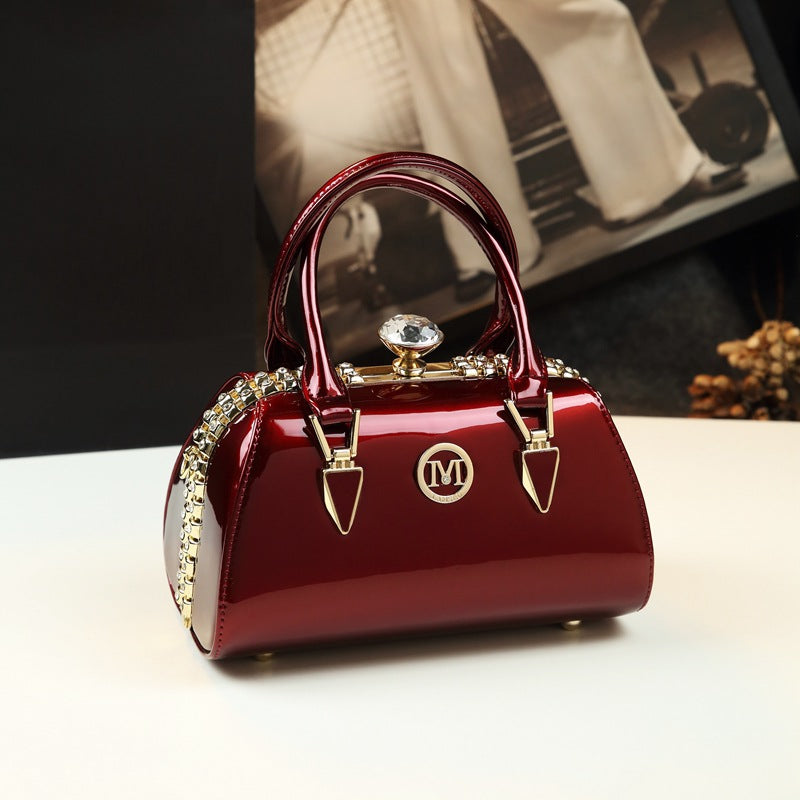 Genuine Leather Niche Mini Bag for Women Shoulder Crossbody Handbag, Premium Fashion Purse with Designer-Inspired Style