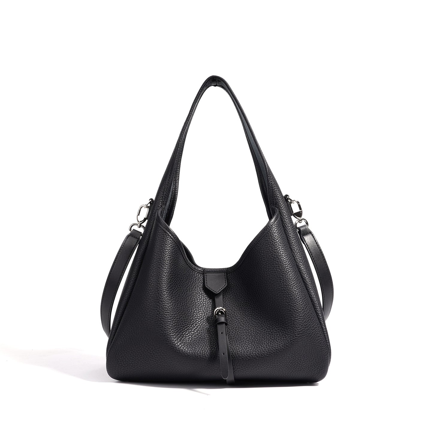 Genuine Leather Niche Designer Bucket Bag for Women, Minimalist Premium Shoulder Crossbody Purse, Casual Versatile Fashionable Everyday Handbag for Ladies