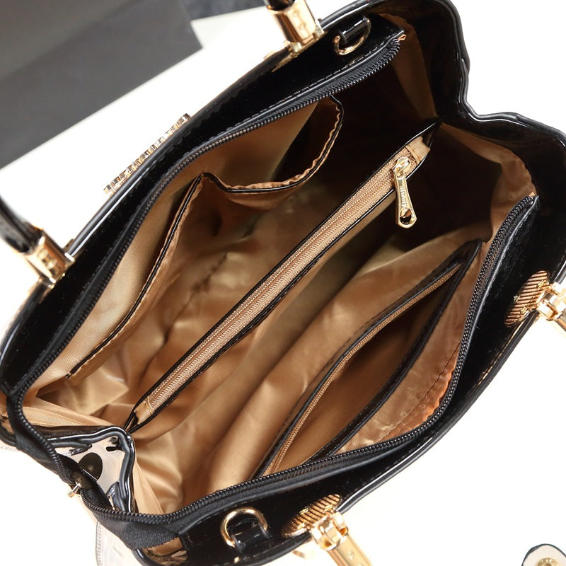 Minimalist Tote Bag for Women Large Capacity Shoulder Crossbody Handbag, Elegant Everyday Purse for Moms with Timeless Style