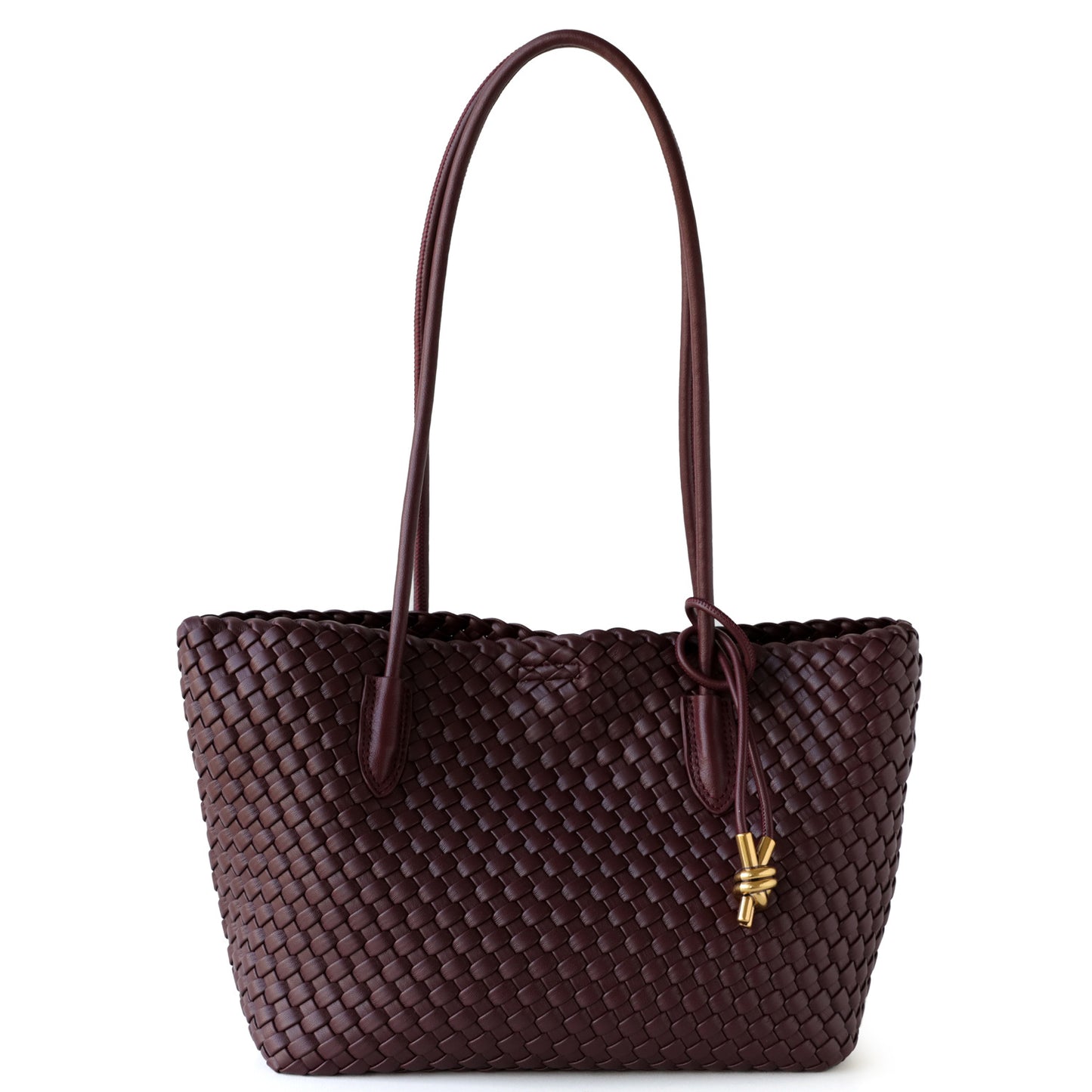 Woven Tote Bag for Women Slouchy Premium Large Capacity Shoulder Handbag, Minimalist Versatile Commuter Purse with Relaxed Elegance