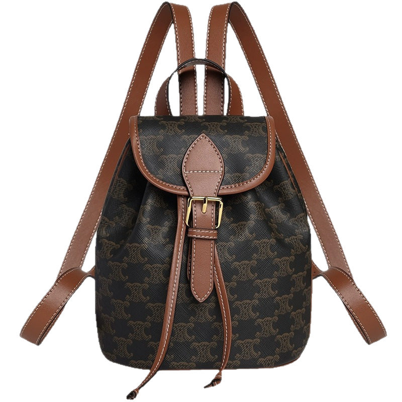 Genuine Leather Backpack for Women, New 2026 Fall Winter Large Capacity Commute Small School Daypack, Trendy Casual Travel Bag for Ladies