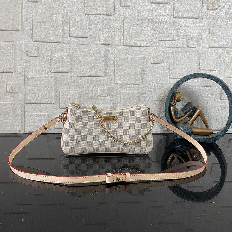 Genuine Leather Twin Mahjong Clutch Bag for Women Multi-Compartment Large Capacity Wristlet Shoulder Handbag with Versatile Style