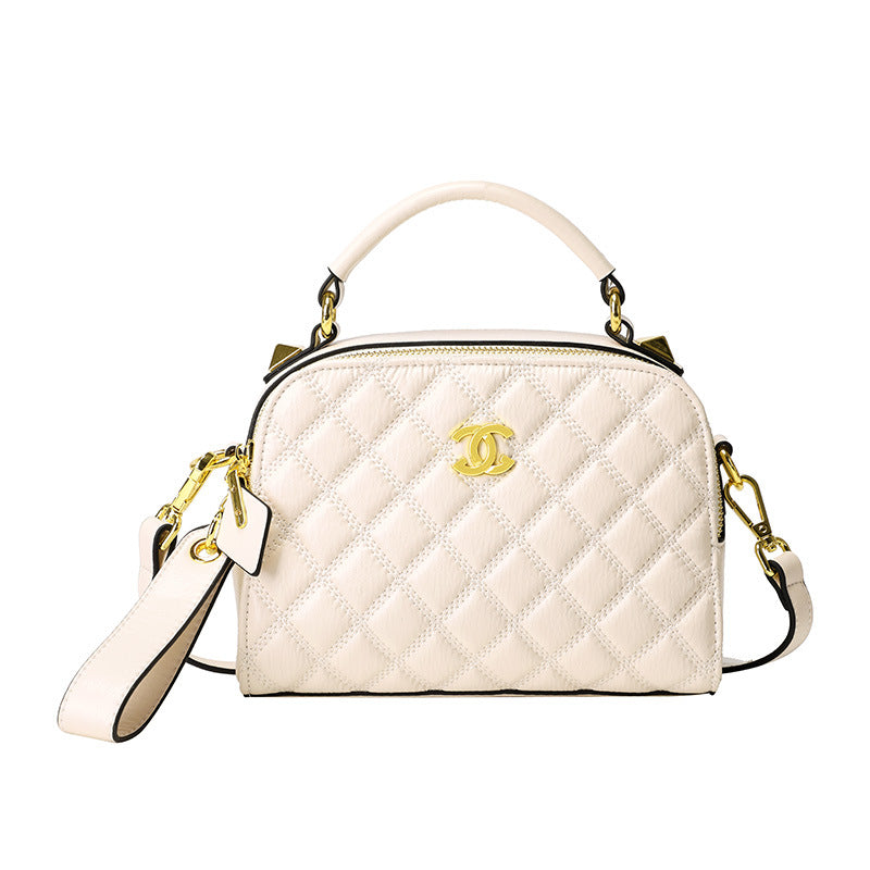 New Arrival Quilted Pillow Bag for Women, Spacious Genuine Leather Shoulder Crossbody Handbag with a Premium Puffy Design, Chic Everyday Essential