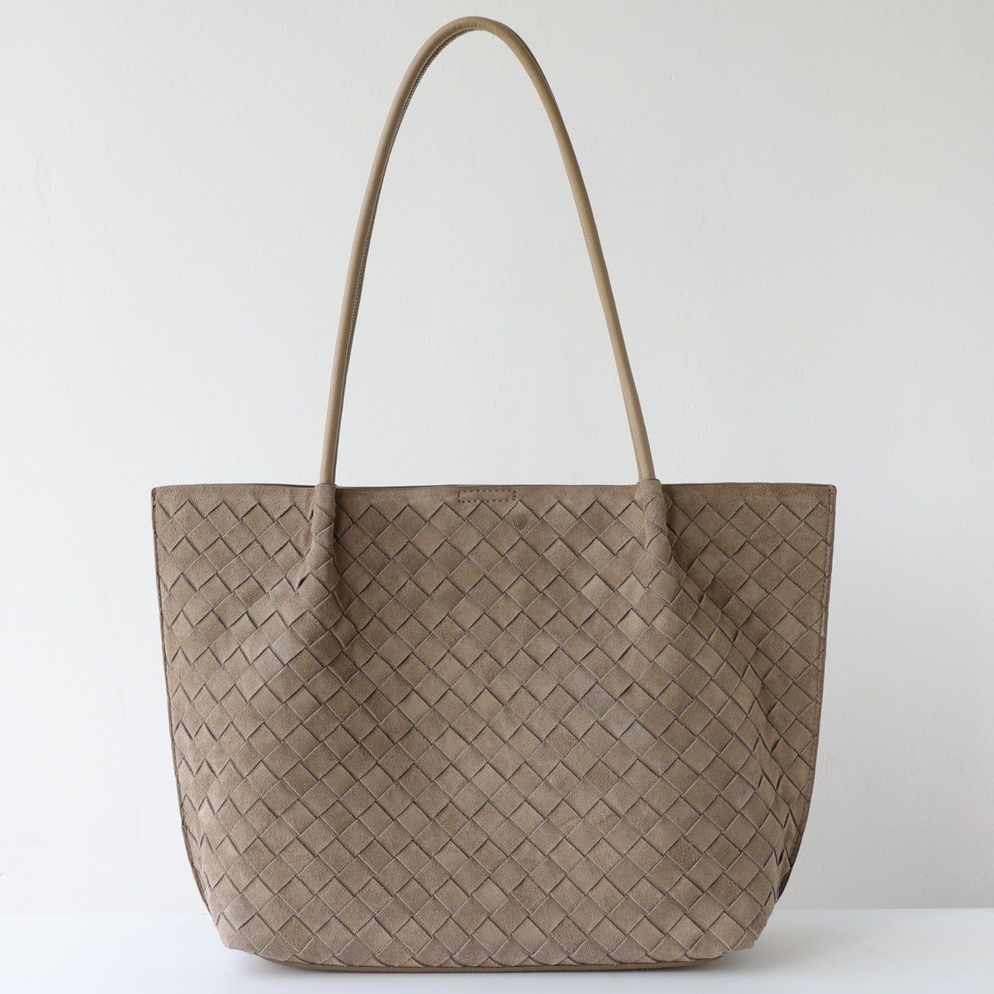 Frosted Woven Leather Tote Bag for Women Large Capacity Vintage Shoulder Underarm Handbag, Niche Design with Soft Matte Texture for Fall Winter