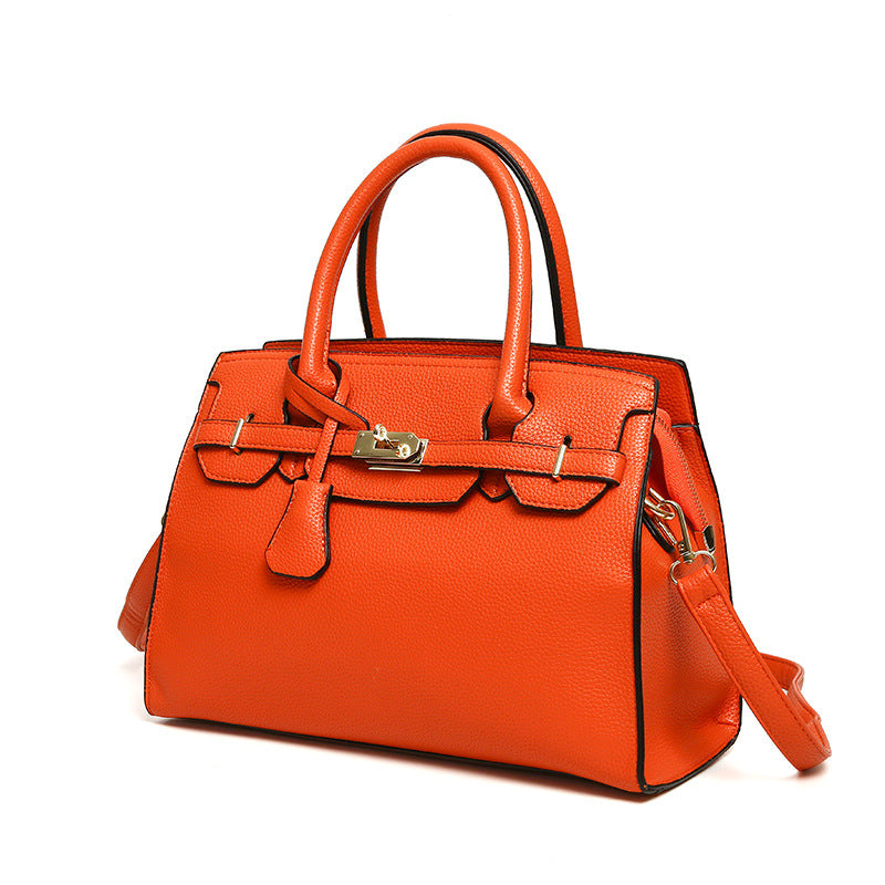 New Arrival Croc-Effect Handbag for Women, A Trendy Versatile Top-Handle Crossbody Bag with Fashionable Design