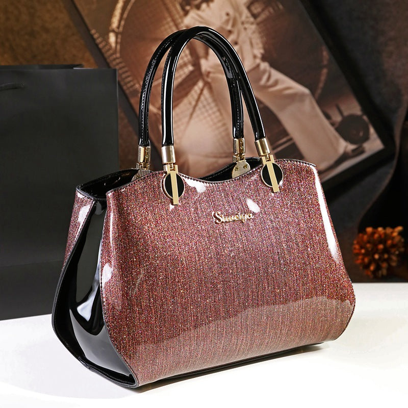 Minimalist Tote Bag for Women Large Capacity Shoulder Crossbody Handbag, Elegant Everyday Purse for Moms with Timeless Style