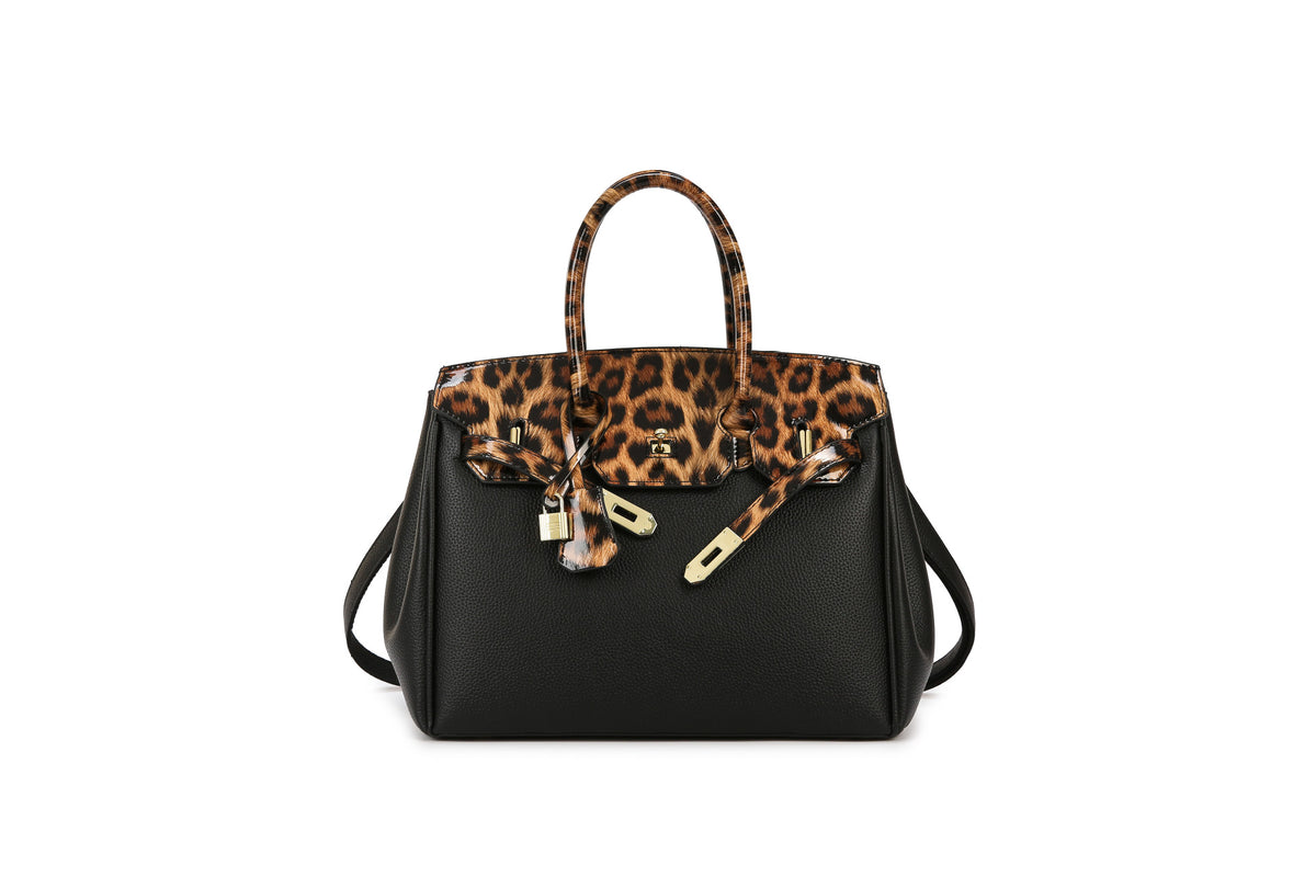 New Arrival Croc-Embossed Birkin-Inspired Tote Bag for Women, Spliced Leather Design with Versatile Top-Handle Shoulder Carry, Ideal Commuter Handbag for Work & Everyday