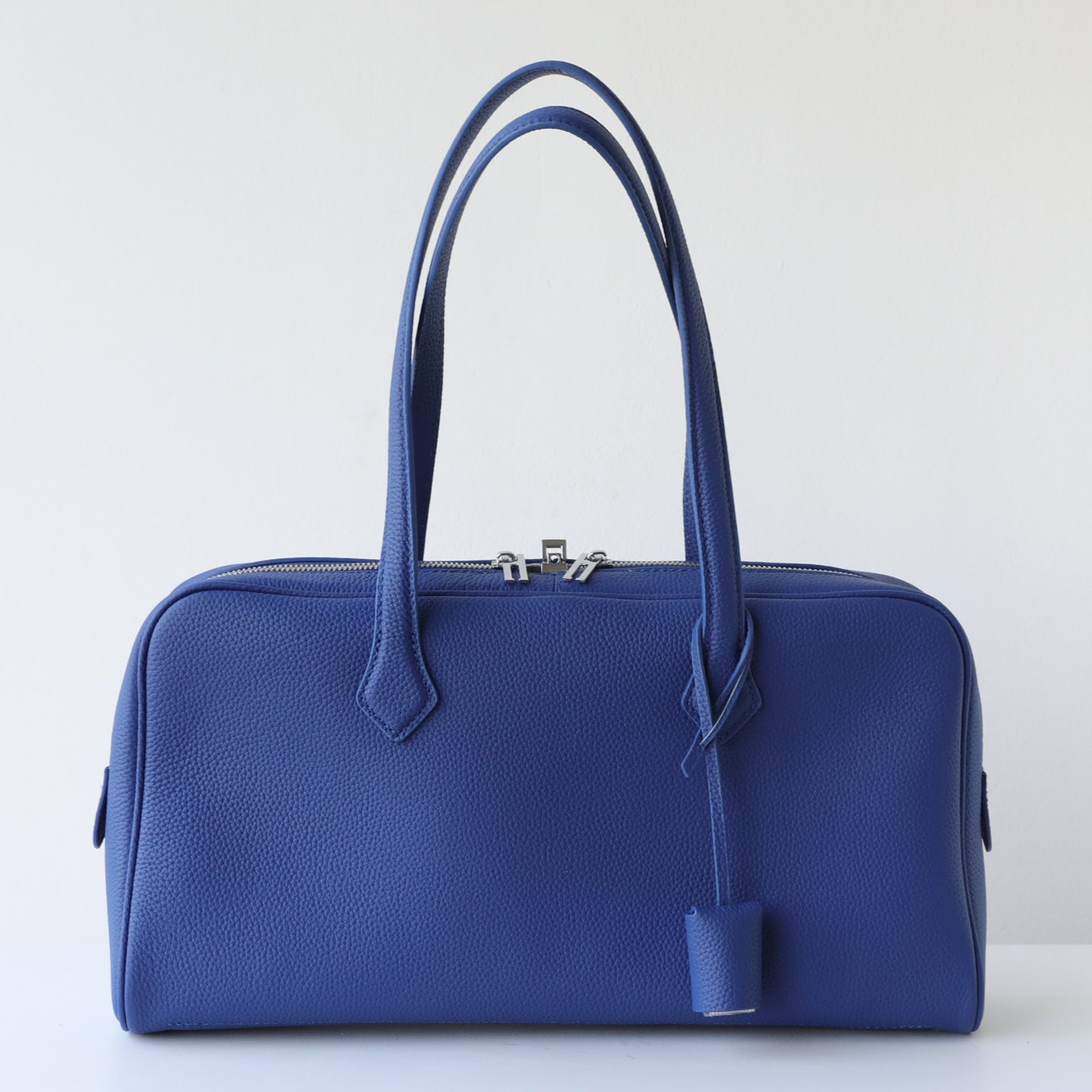 Togo Leather Tote Bag for Women Large Capacity Shoulder Handbag, Premium Commuter Purse with Versatile Everyday Style