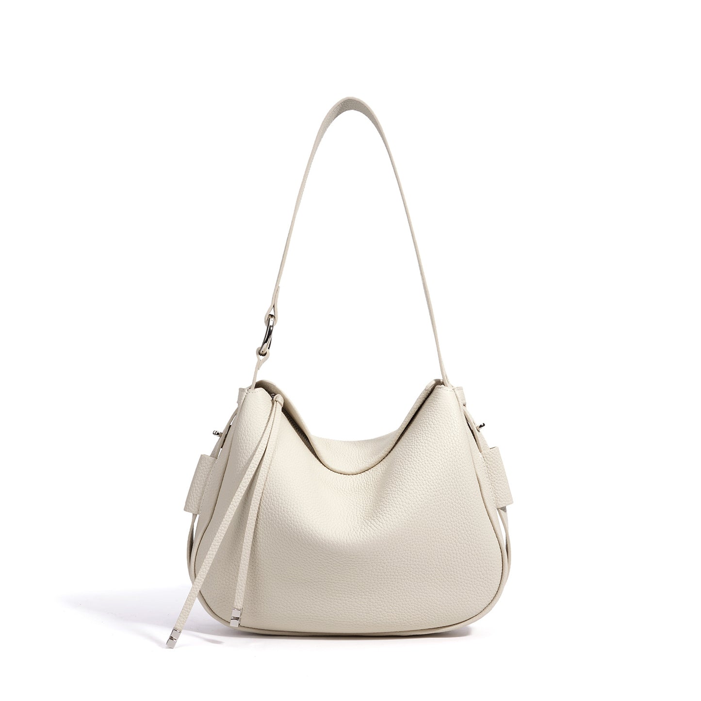 Genuine Top Layer Cowhide Underarm Bag for Women, Niche Fashionable Versatile Shoulder Crossbody Top Handle Purse, Premium Commute Handbag for Ladies