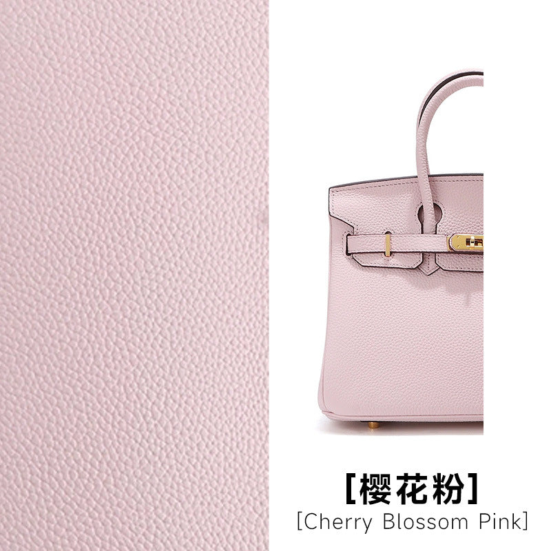 Chic Top-Layer Cowhide Birkin & Kelly-Inspired Tote Bag for Women, Premium Genuine Leather Large Capacity Top-Handle Crossbody Shoulder Handbag with Sophisticated Design, Ideal Commuter Purse