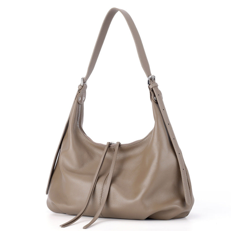 Trendy Tote Bag for Women Large Capacity Commuter Shoulder Underarm Handbag, Versatile Purse with Modern Everyday Style
