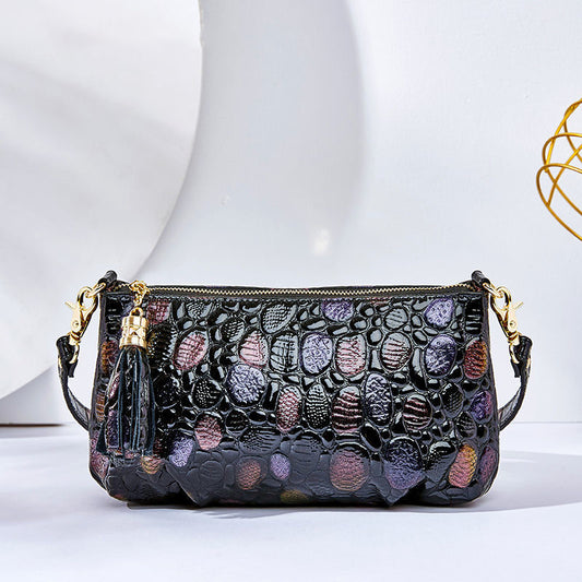 2026 New Patent Leather Large Capacity Bag, Stylish Mom Shoulder Crossbody Top Handle Purse, Premium Handbag for Women