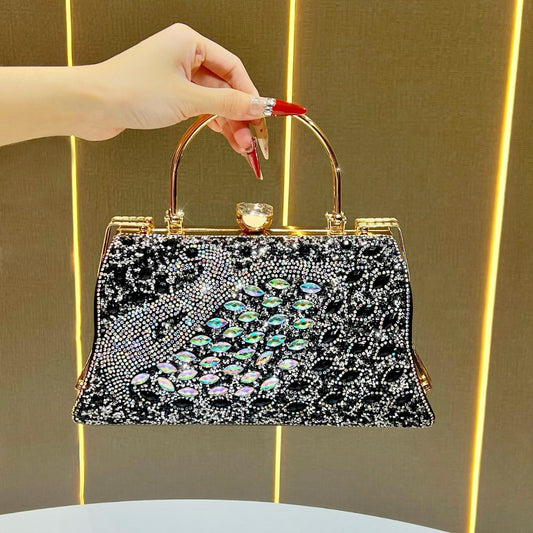 Chic Premium Evening Bag for Women, A Glamorous Spacious Shoulder Crossbody Purse with Large Capacity, Perfect for KTV Parties Banquets & Night Outs