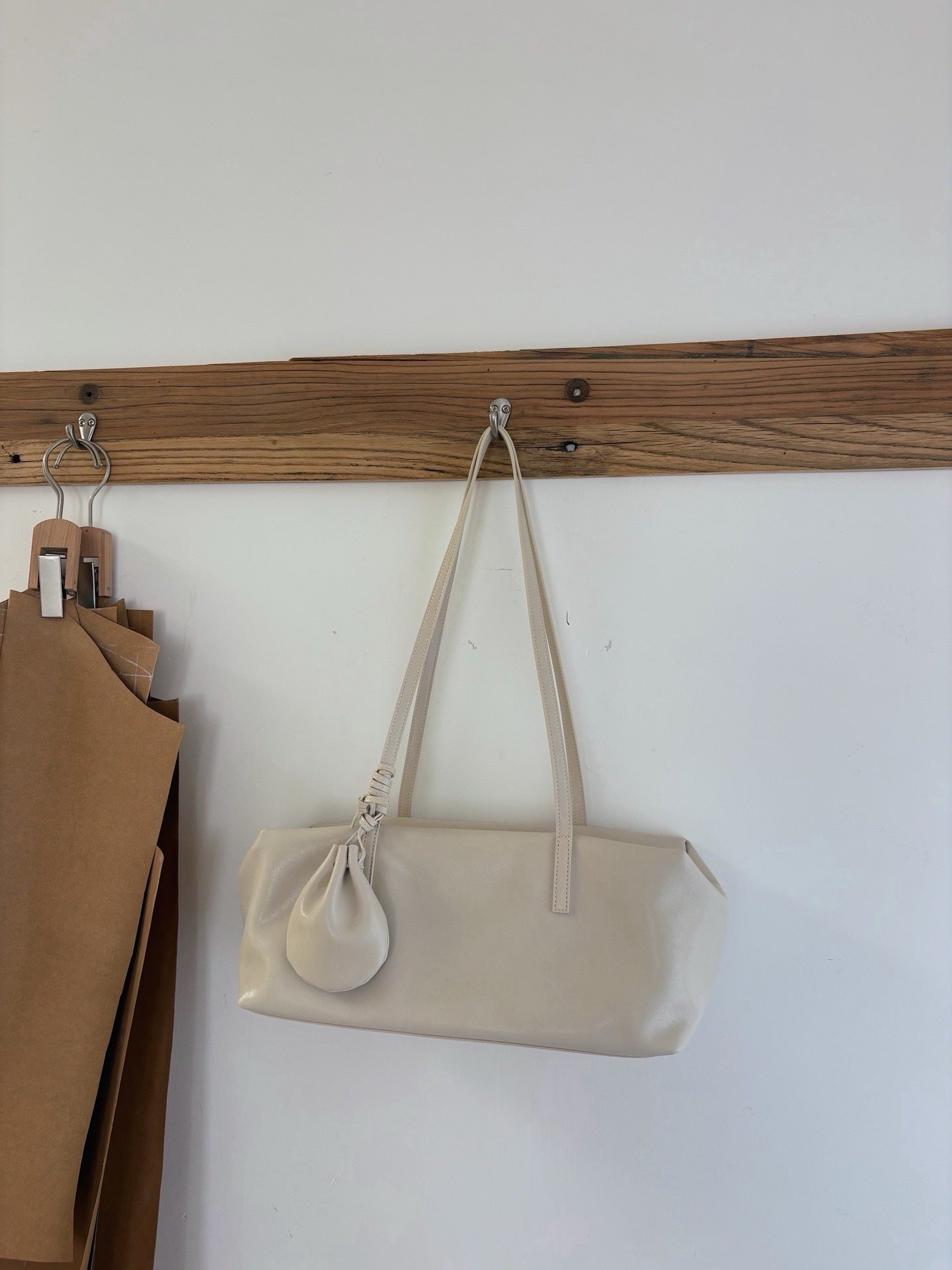 Genuine Leather Large Capacity Cloud Bag for Women, Designer Niche Summer Top Handle Shoulder Purse, Fashionable Casual Handbag for Ladies