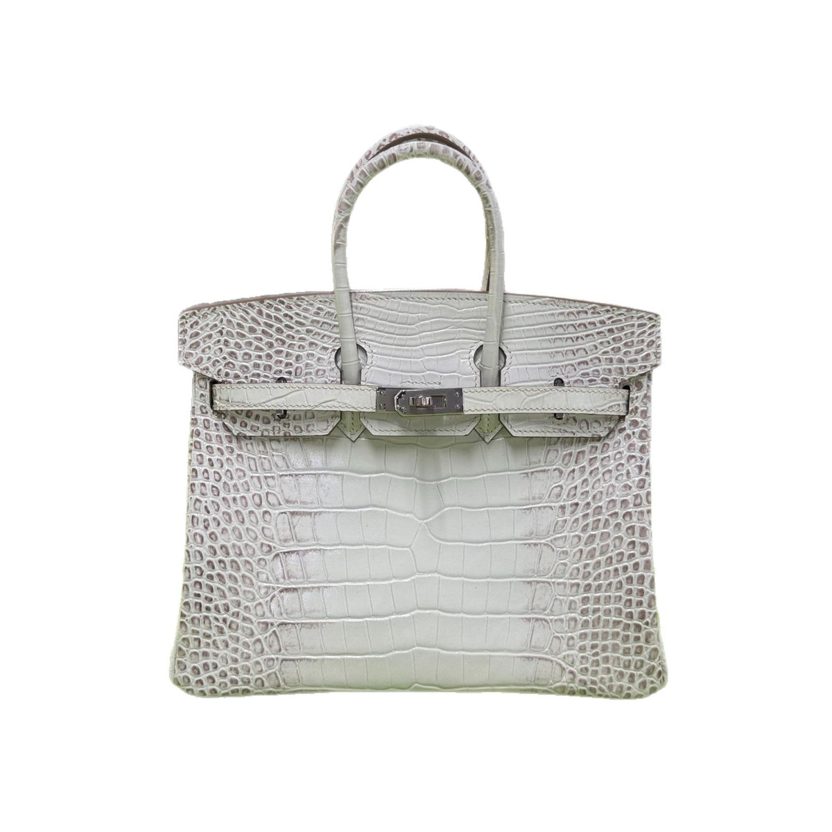 Premium Hand-Stitched Croc-Embossed Leather Tote for Women, Top-Layer Cowhide with Internal Stitching & Stainless Steel Hardware, Birkin-Inspired 20/25/30 Purse