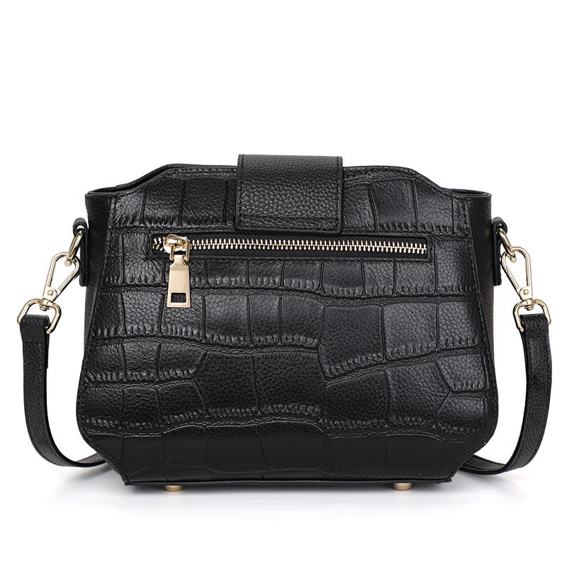 New Premium Top Layer Cowhide Small Bag, High-Quality Summer Shoulder Crossbody Purse, Trendy Handbag for Women