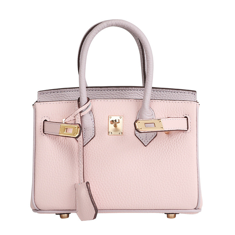 Chic Top-Layer Cowhide Birkin & Kelly-Inspired Tote Bag for Women, Premium Genuine Leather Large Capacity Top-Handle Crossbody Shoulder Handbag with Sophisticated Design, Ideal Commuter Purse