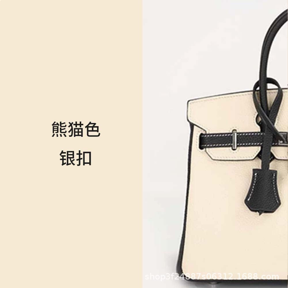 Premium Top-Layer Cowhide Leather with Pebbled Texture, Birkin-Inspired Tote Bag for Women, Spacious Large Capacity Top-Handle Shoulder Crossbody Handbag with Luxurious Feel