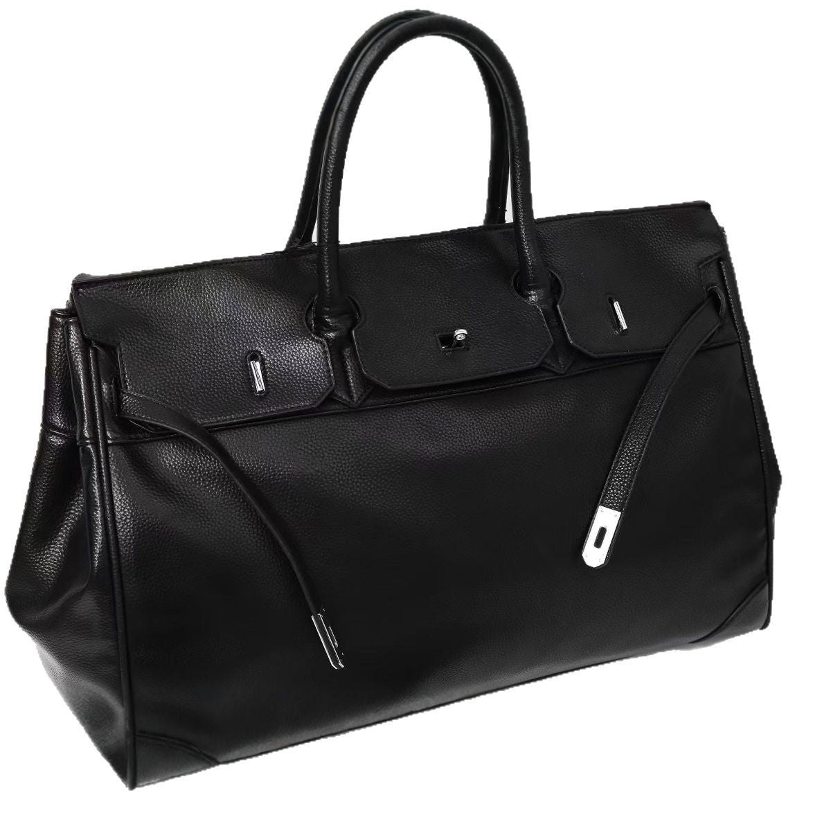 Premium Unisex Birkin-Inspired Large Tote Bag, Vintage Top-Handle Crossbody Shoulder Handbag for Men & Women, Spacious Everyday Carryall