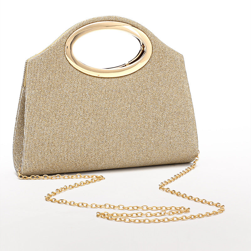 Vintage Evening Clutch for Women, New Wedding Banquet Shoulder Crossbody Purse, Light Luxury Handbag for Ladies