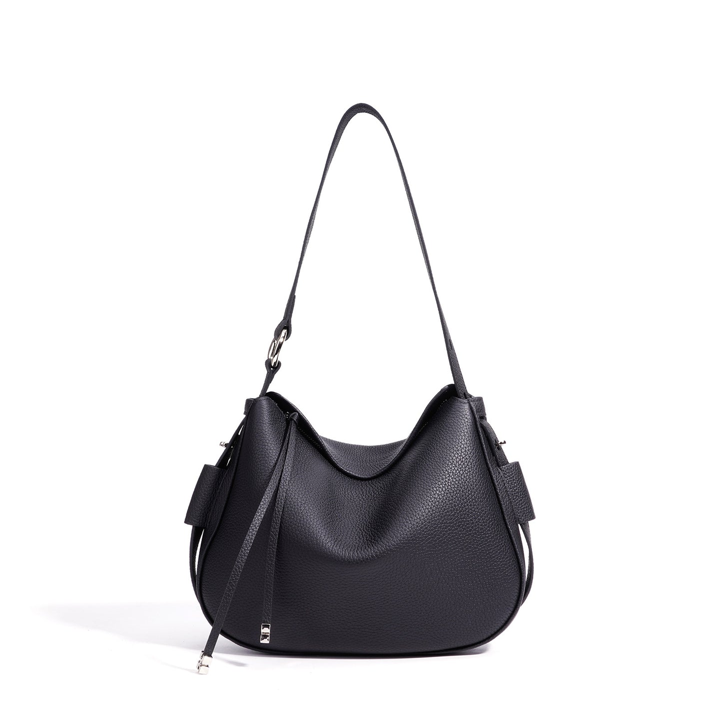 Genuine Top Layer Cowhide Underarm Bag for Women, Niche Fashionable Versatile Shoulder Crossbody Top Handle Purse, Premium Commute Handbag for Ladies