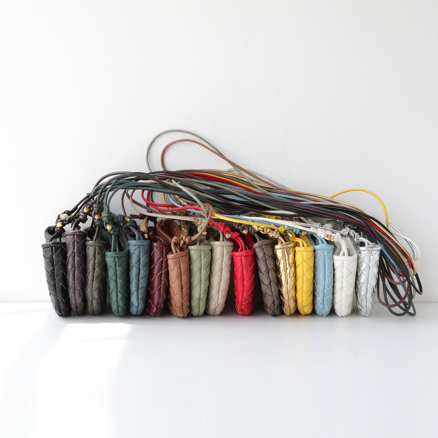 Handwoven Sardine Mini Lipstick Bag for Women Shoulder Handbag, Niche Fashion Purse with Unique Sculptural Design
