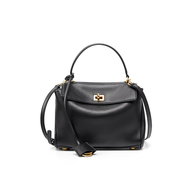Genuine Leather Underarm Tote Bag for Women, New Fall Winter Large Capacity Crossbody Top Handle Purse, Premium Everyday Handbag for Ladies