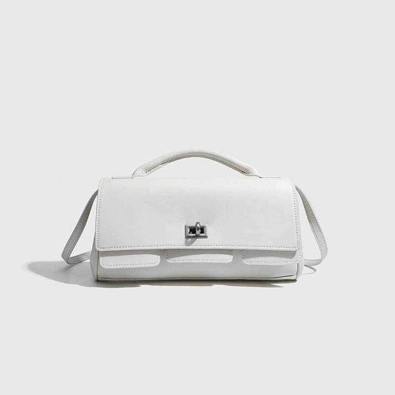 Trendy Baguette Shoulder Bag for Women, Luxe-Textured Handbag with Underarm Carry Style, The Go-to Spring Crossbody Purse for Effortless Chic