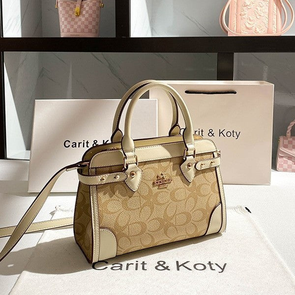 New Arrival Vintage-Inspired Birkin-Style Tote Bag for Women, Large Capacity Printed Commuter Handbag with Premium Light Luxury Design, Ideal Everyday Purse for Mom