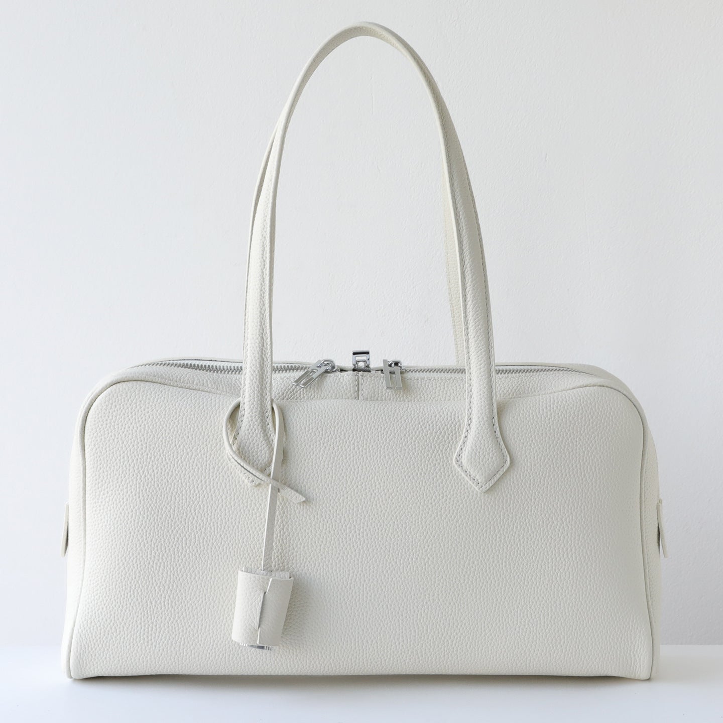 Togo Leather Tote Bag for Women Large Capacity Shoulder Handbag, Premium Commuter Purse with Versatile Everyday Style