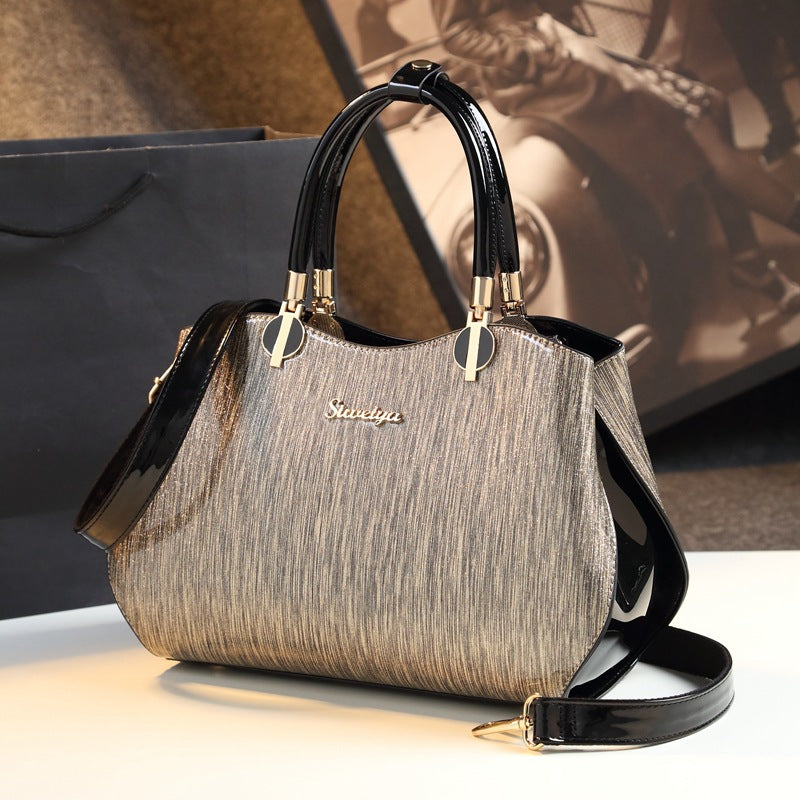 Minimalist Tote Bag for Women Large Capacity Shoulder Crossbody Handbag, Elegant Everyday Purse for Moms with Timeless Style