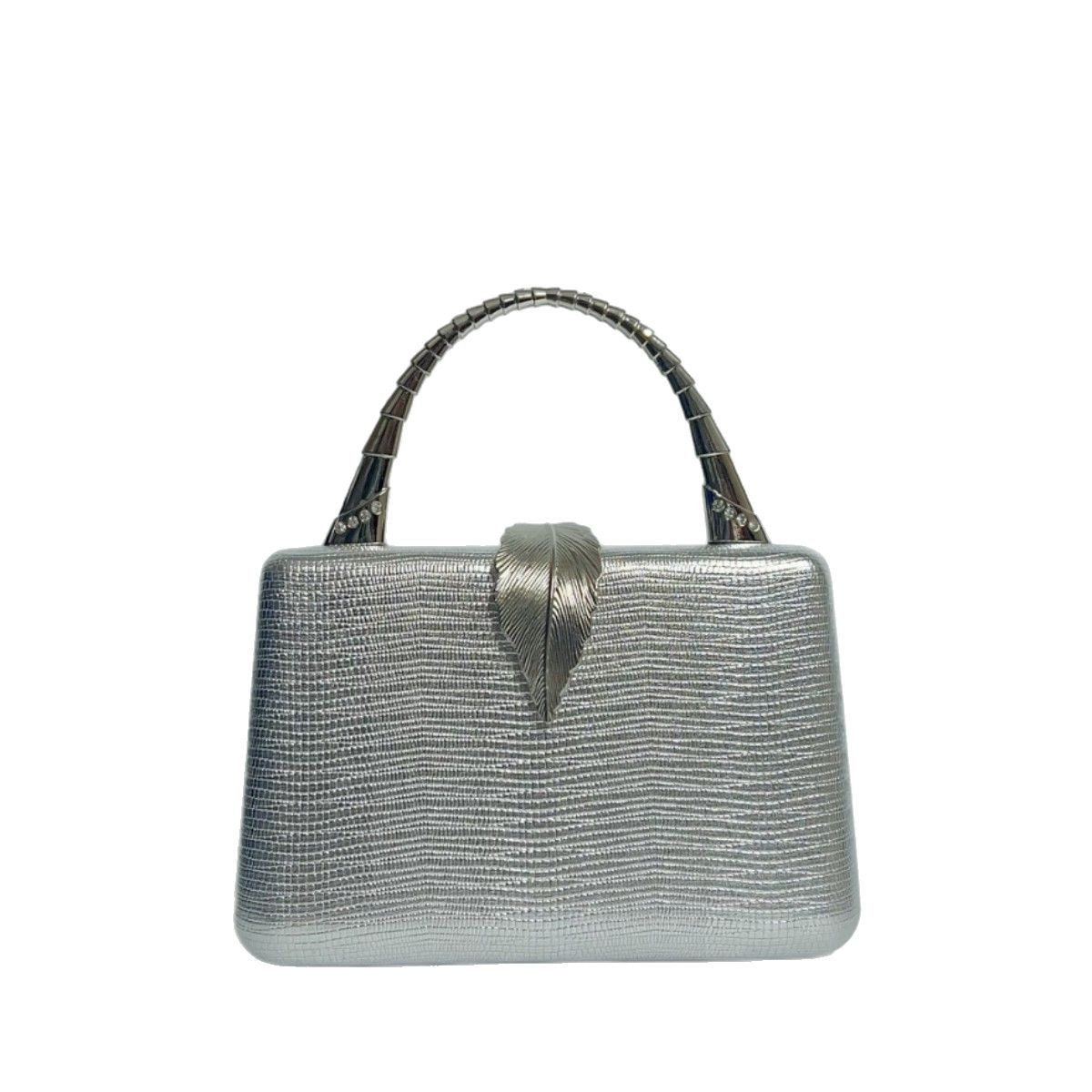 Elegant Premium Evening Clutch for Women, A Glamorous Top-Handle Crossbody Shoulder Handbag with Sophisticated Design, Perfect for Parties Banquets Formal Gowns & Special Occasions
